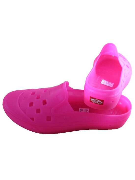 Vans Men\'s Slip On Mule Trek Hot Pink Rubber Water Shoes Size 13 NEW